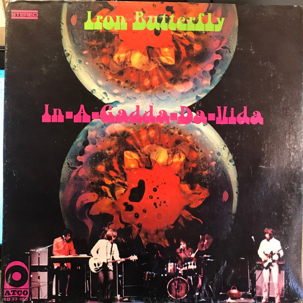 Iron Butterfly - In-A-Gadda-Da-Vida - VG+ LP Record 1968 ATCO Stereo Vinyl - Psychedelic Rock / Classic Rock
