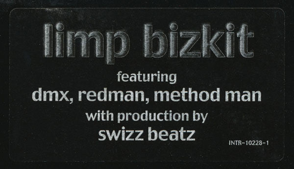 Limp Bizkit Featuring DMX, Redman, Method Man - Rollin' (Urban Assault Vehicle) - VG+ 12" Single Record 2000 Flip Interscope USA Promo Vinyl - Nu Metal / Hip Hop - Shuga Records
