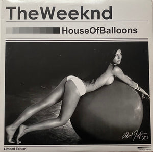 The Weeknd - House Of Balloons - Mint- 2 LP Record 2013 Original Cover Unofficial Pink Marbled Vinyl - R&B / Pop Rap / Soul - Shuga Records