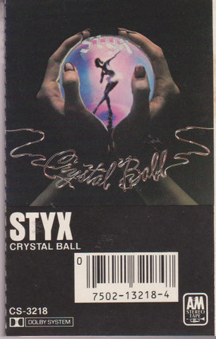 Styx - Crystal Ball - Used Cassette 1976 A&M Tape - Classic Rock