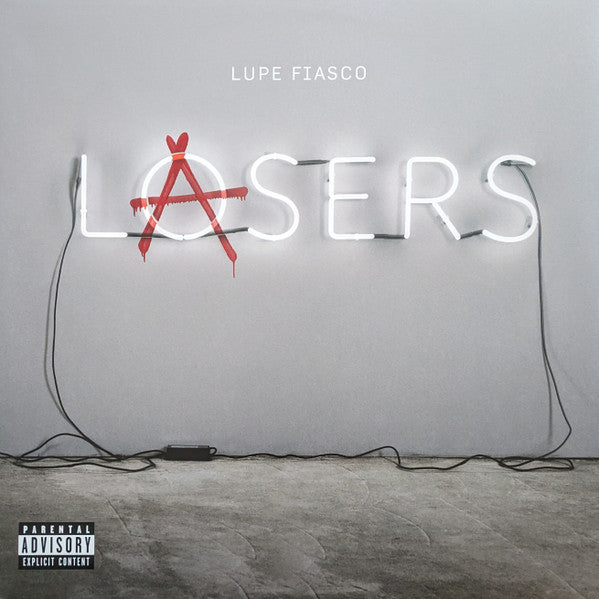 Lupe Fiasco - Lasers (2011) - Mint- 2 LP Record 2019 Atlantic USA Translucent Red Vinyl - Pop Rap / Hip Hop - Shuga Records