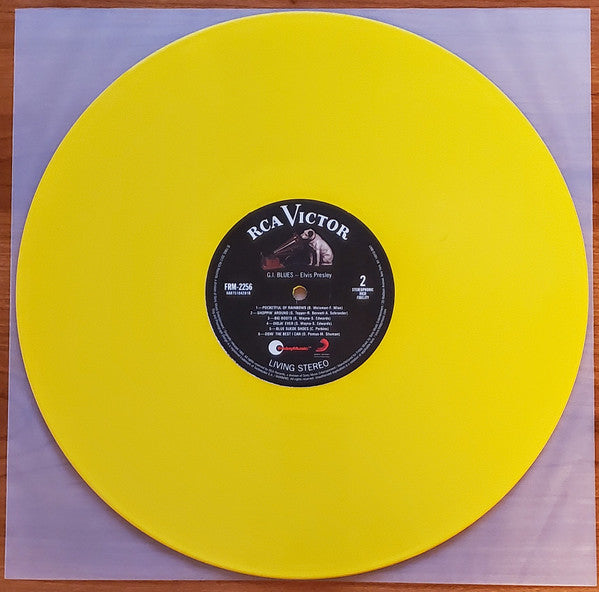 Elvis Presley - G.I. Blues (1960) - New LP Record 2019 RCA Living Stereo Friday Music 180 gram Yellow Vinyl - Rock & Roll / Soundtrack - Shuga Records