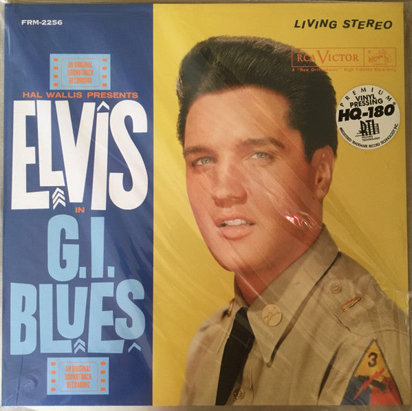 Elvis Presley - G.I. Blues (1960) - New LP Record 2019 RCA Living Stereo Friday Music 180 gram Blue With Swirls Vinyl - Rock & Roll / Soundtrack - Shuga Records