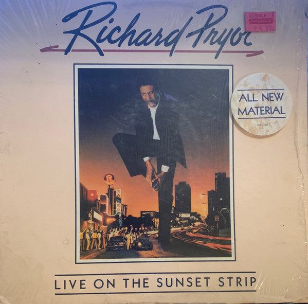 Richard Pryor - Live On The Sunset Strip - VG+ LP Record 1982 Warner USA Original Vinyl - Comedy - Shuga Records