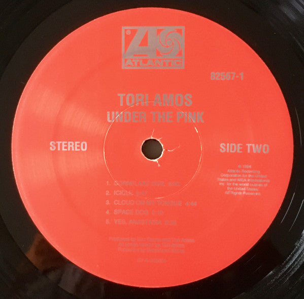 Tori Amos - Under The Pink - VG LP Record 1994 Atlantic USA Original Press Black Vinyl - Alternative Rock - Shuga Records