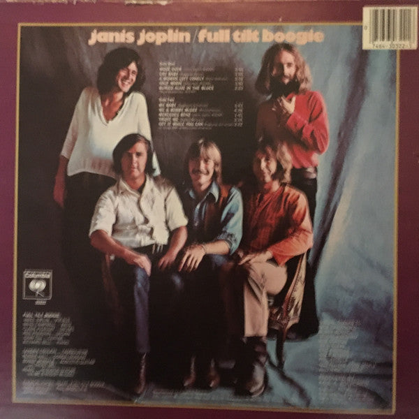 Janis Joplin - Pearl (1971) - VG LP Record 1980s Columbia USA Vinyl - Classic Rock / Blues Rock - Shuga Records