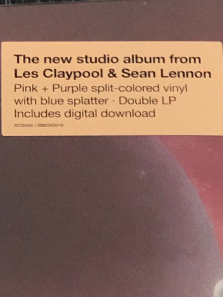 The Claypool Lennon Delirium – South Of Reality - New 2 LP Record 2018 ATO Prawn Song Pink & Purple Split with Blue Splatter Vinyl & Download - Indie Rock / Psychedelic Rock