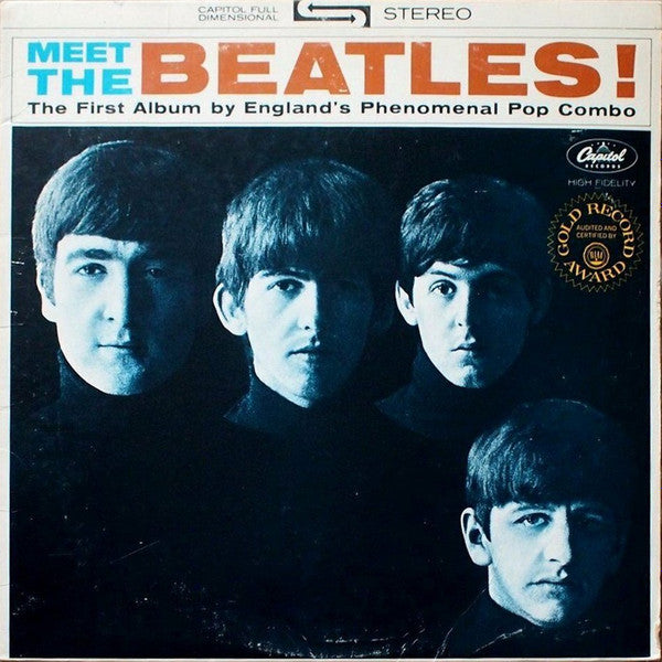 The Beatles - Meet the Beatles! (1964) - VG+ LP Record 1978 Capitol USA Vinyl - Pop Rock / Beat - Shuga Records