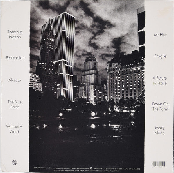 Tom Verlaine - Dreamtime - VG+ LP Record 1981 Warner USA Vinyl - Pop Rock / New Wave - Shuga Records