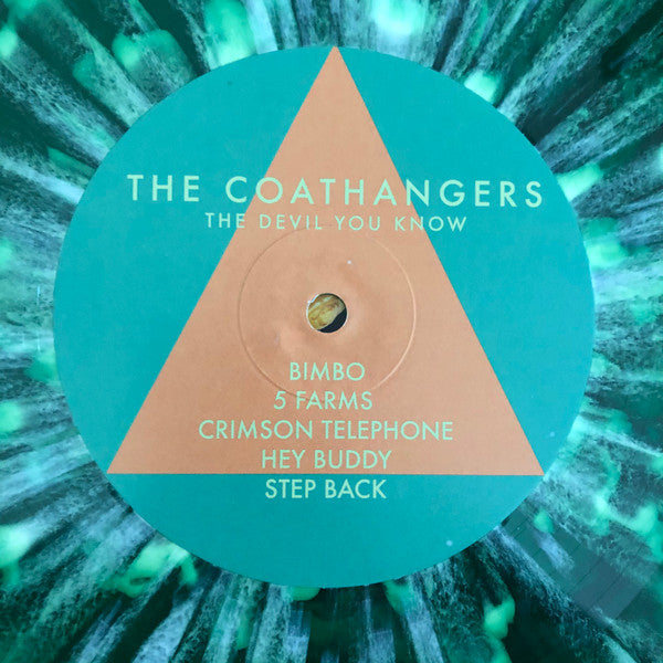 The Coathangers - The Devil You Know - Mint- LP Record 2019 Suicide Squeeze PROMO Bittersweet Green w/ White Splatter Vinyl & Download - Garage Punk / Punk Rock - Shuga Records