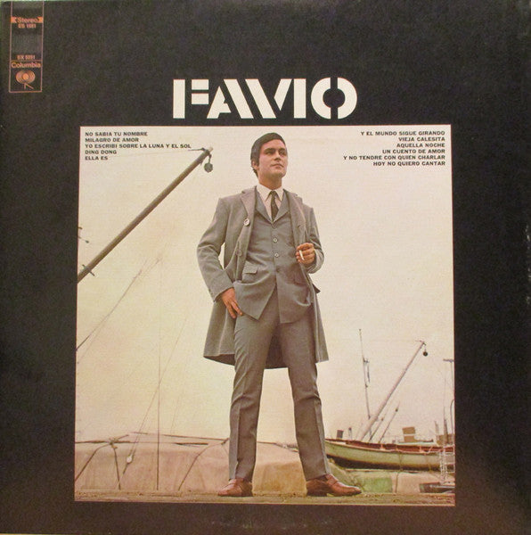 Leonardo Favio - Favio - VG+ LP Record 1970 Columbia USA Vinyl - Latin / Pop - Shuga Records