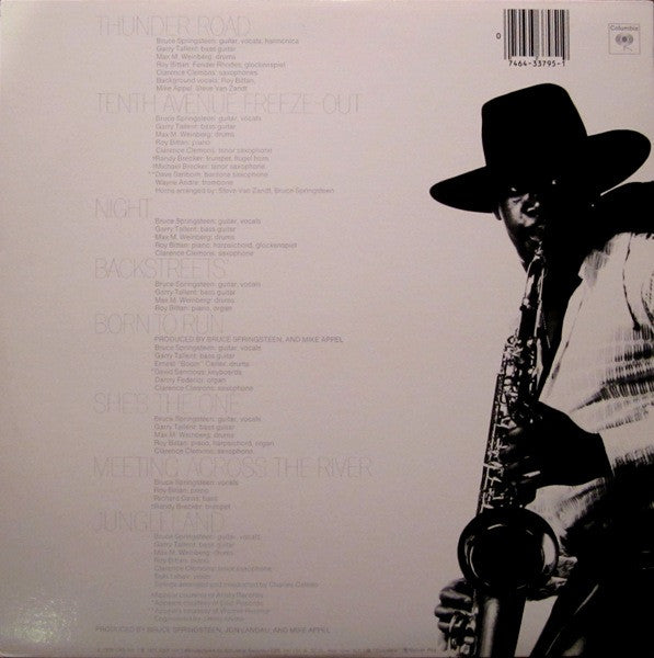 Bruce Springsteen - Born To Run (1975) - VG+ LP Record 1980 Columbia USA Vinyl - Pop Rock / Rock & Roll - Shuga Records