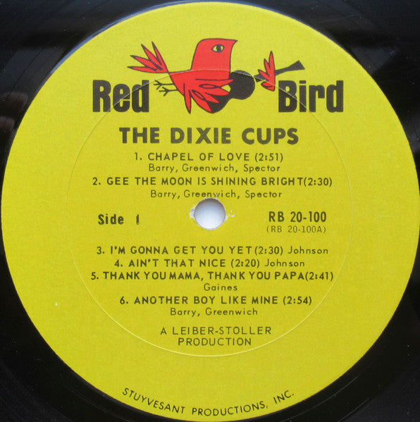 The Dixie Cups - Chapel Of Love - VG+ LP Record 1964 Red Bird USA Original Mono Vinyl - Soul / Pop / Rock - Shuga Records
