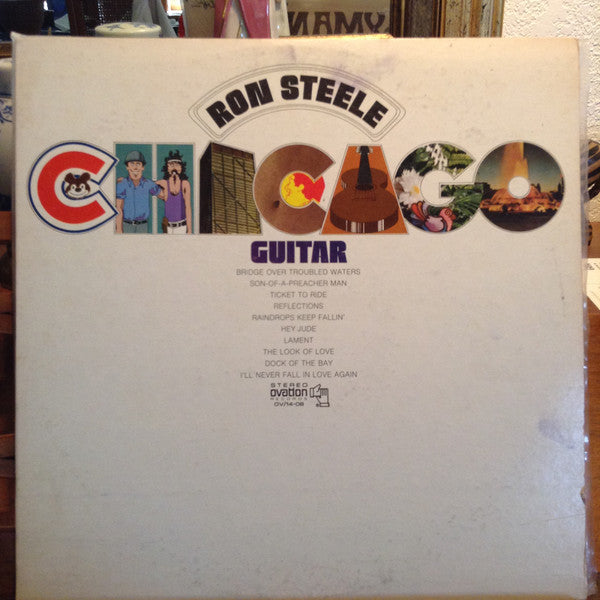 Ron Steele - Chicago Guitar - Mint- LP Record USA White Label Promo Vinyl - Jazz-Rock / Easy Listening - Shuga Records