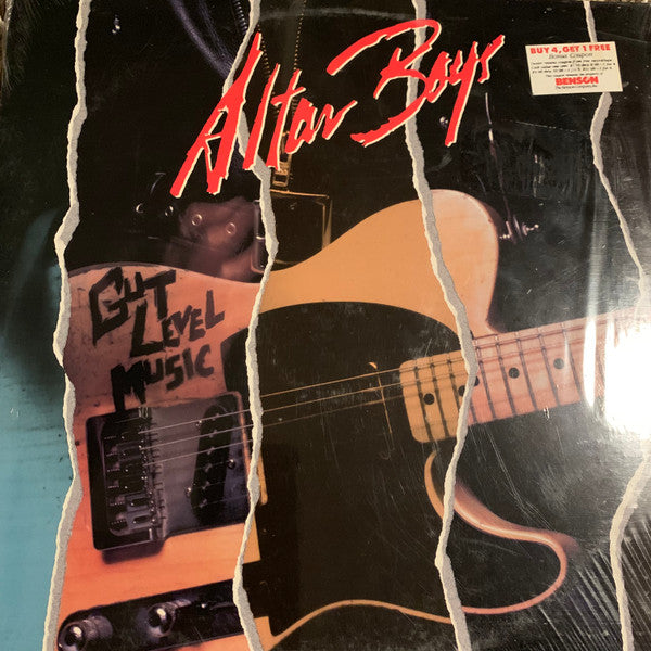 Altar Boys - Gut Level Music - VG+ LP Record 1986 Frontline USA Vinyl & Insert - New Wave / Punk / Xian - Shuga Records