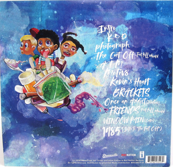 J. Cole KOD アルバム レコード 2018 J. Cole - KOD - New LP Record 2018 Dreamville Roc Nation Vinyl