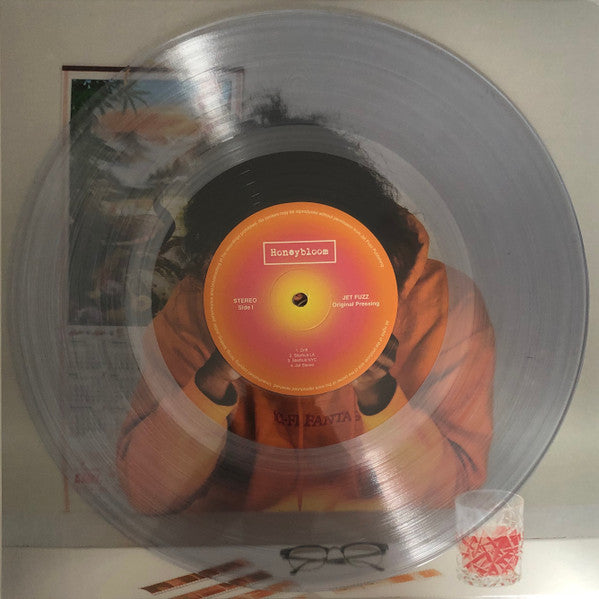 Honeybloom - Mint- (VG+ cover) 2 LP Record 2019 Jet Fuzz USA Clear Vinyl & Gold 7" Single - R&B / Soul / Hip Hop - Shuga Records