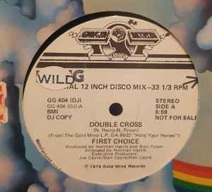 First Choice - Double Cross - Mint- 12" Single Record 1979 Gold Mind USA Promo Vinyl - Disco - Shuga Records