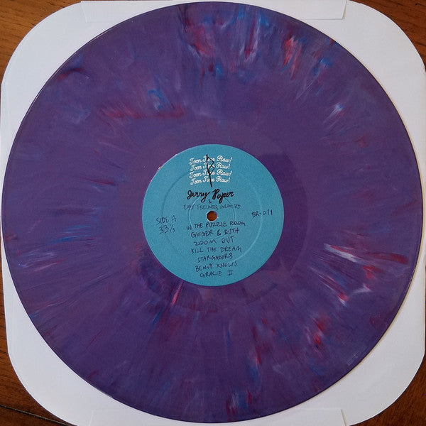 Jerry Paper & Easy Feelings Unlimited - Toon Time Raw! - Mint- LP Record 2019 Bayonet Purple Marble Vinyl & Insert - Psychedelic Rock / Indie Pop / Lounge - Shuga Records