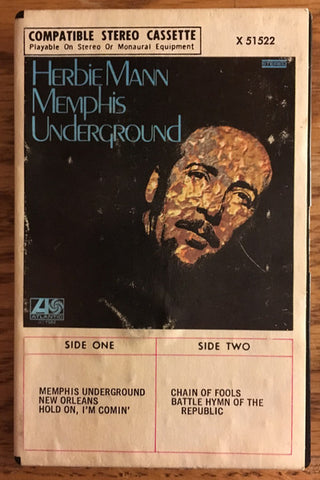 Herbie Mann – Memphis Underground - New Cassette 1969 Atlantic USA Clam Shell Case Tape - Jazz / Soul-Jazz / Jazz-Funk