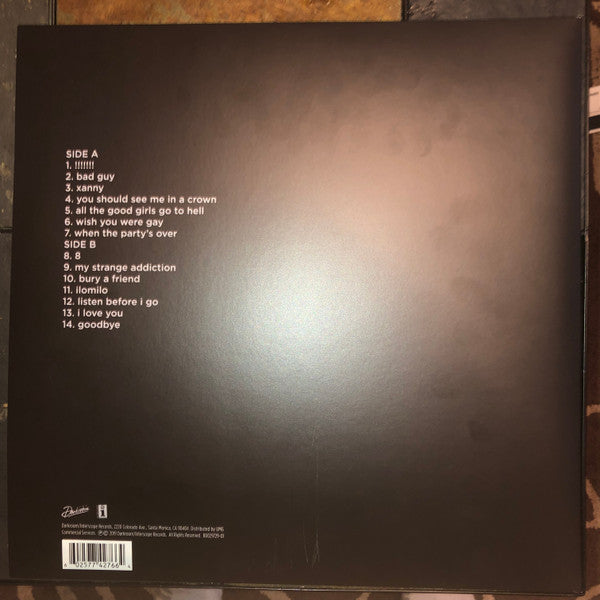 Billie Eilish - When We All Fall Asleep, Where Do We Go? - Mint- LP Record 2019 Interscope Darkroom Urban Outfitters Copper Vinyl - Indie Pop / Alt-Pop - Shuga Records