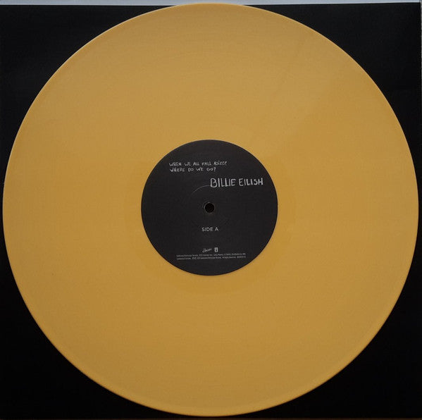 Billie Eilish - When We All Fall Asleep, Where Do We Go? - New LP Record 2019 Darkroom Pale Yellow Vinyl - Indie Pop - Shuga Records
