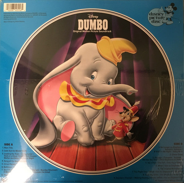 (DAMAGED COVER ) Various - Dumbo (Original Motion Picture) (1997) - New LP Record 2019 Walt Disney Picture Disc Vinyl - Soundtrack - Shuga Records