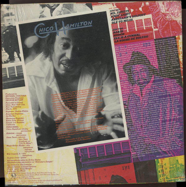 Chico Hamilton - Chico Hamilton And The Players - VG+ LP Record 1976 Blue Note USA Vinyl - Jazz-Funk / Fusion / Latin - Shuga Records
