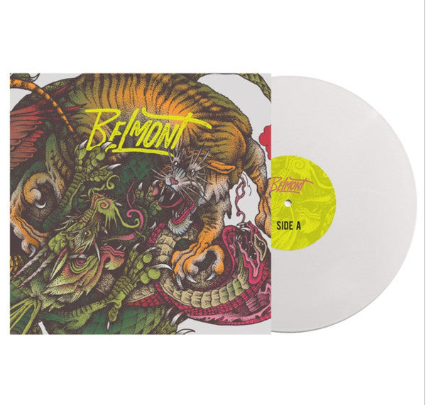Belmont - Belmont - Mint- LP Record 2019 USA White Vinyl, Insert & Download - Rock / Pop Punk / Melodic Hardcore - Shuga Records