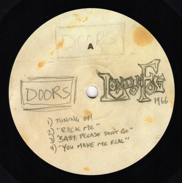 The Doors - London Fog - Mint- 10" LP Record Store Day 2019 Elektra RSD Vinyl & Numbered - Blues Rock / Classic Rock - Shuga Records