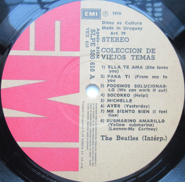 The Beatles  - Coleccion De Viejos Temas (A Collection Of Beatles Oldies 1966) - VG+ LP Record 1976 Uruguay Vinyl - Rock & Roll / Pop Rock - Shuga Records