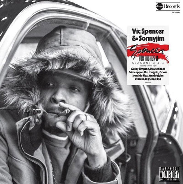 Vic Spencer & Sonnyjim - Spencer For Higher II (Seasons 3 & 4) - Mint- LP Record 2019 Daupe! UK Silver Grey Vinyl & Numbered - Hardcore Hip-Hop - Shuga Records