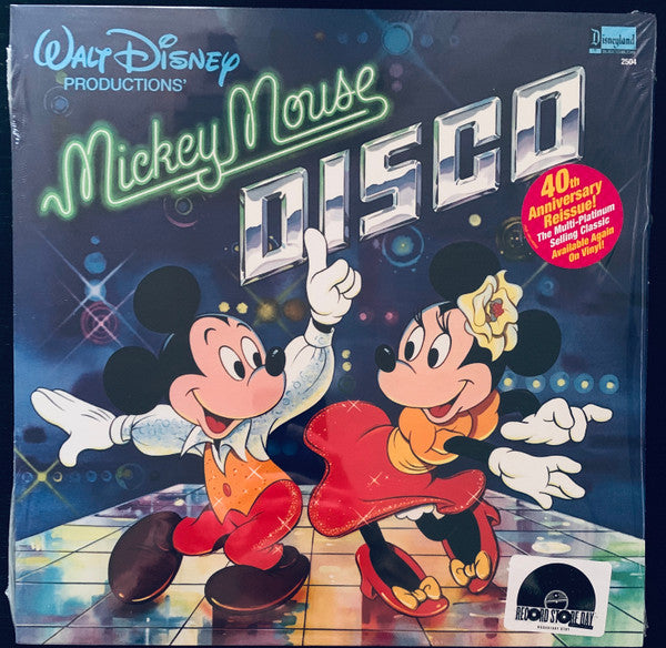 Various - Mickey Mouse Disco - New LP Record Store Day 2019 Walt Disney Disneyland RSD Vinyl - Funk / Children's - Shuga Records