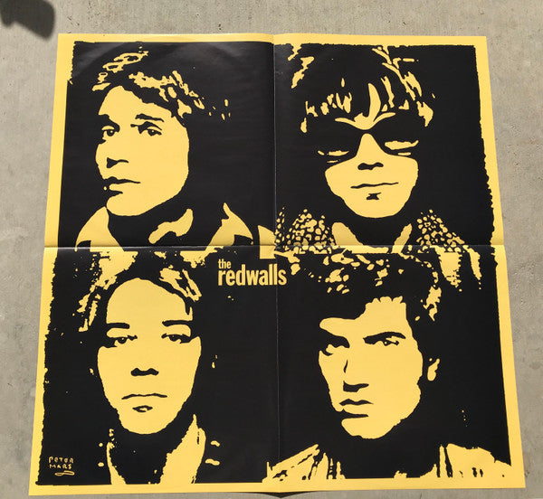 The Redwalls - The Redwalls - LP Record 2007 Mad Dragon Red Vinyl & 24" Poster - Garage Rock / Alternative Rock / Indie Rock - Shuga Records