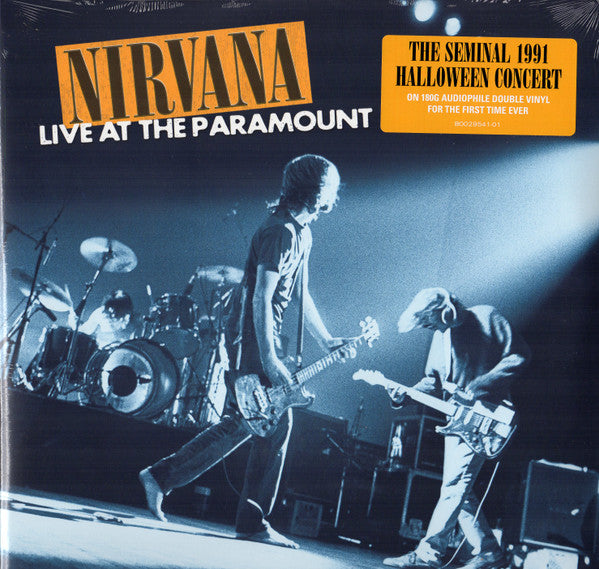 Nirvana - Live at The Paramount (1991) - New (OPENED TO VERIFY PRESSING) 2 LP 2019 Geffen 180 gram Vinyl, Insert & Backstage Pass - Alternative Rock / Grunge - Shuga Records