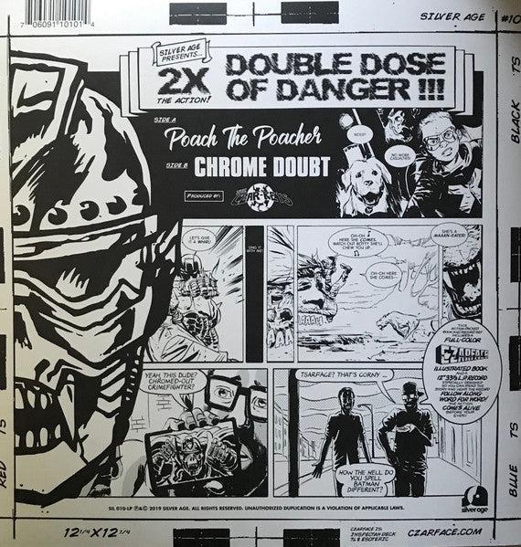 Czarface - Double Dose of Danger - Mint- LP Record Store Day 2019 Silver Age RSD Vinyl & Comic Bookb - Hip Hop / Instrumental - Shuga Records