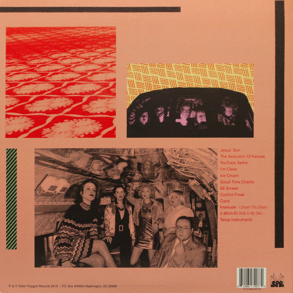 Priests - The Seduction Of Kansas - Mint- LP Record 2019 Sister Polygon USA Black Vinyl Promo, Insert & Download - Rock / Post-Punk - Shuga Records