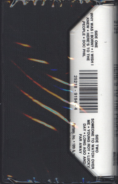 Sonny Rollins - Here's To The People - New Cassette 1991 Milestone USA Tape - Jazz - Shuga Records