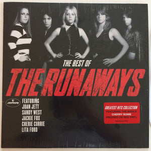 The Runaways - The Best Of The Runaways - New LP Record 2019 Mercury Red Vinyl - Power Pop / Hard Rock / Glam