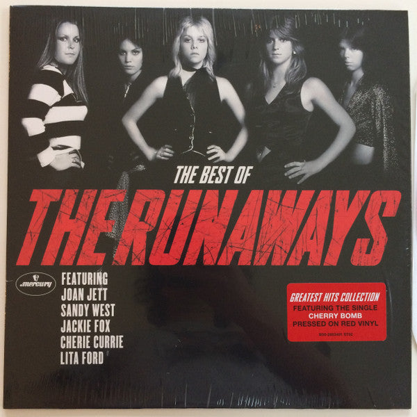 The Runaways - The Best Of The Runaways - New LP Record 2019 Mercury Red Vinyl - Power Pop / Hard Rock / Glam - Shuga Records