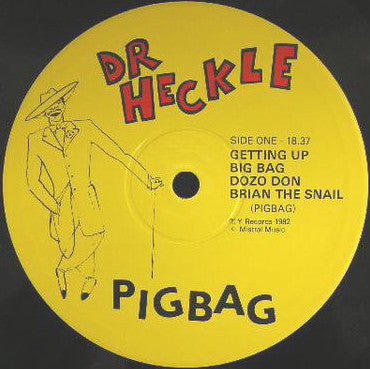 Pigbag - Dr Heckle And Mr Jive - VG+ LP Record Y UK Original Vinyl - New Wave / Ska / Experimental Rock - Shuga Records