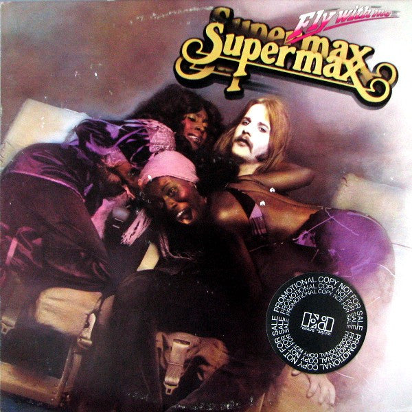 Supermax - Fly With Me - Mint- (VG+ cover) LP Record 1979 Elektra USA Promo Vinyl - Disco / Funk / Krautrock
