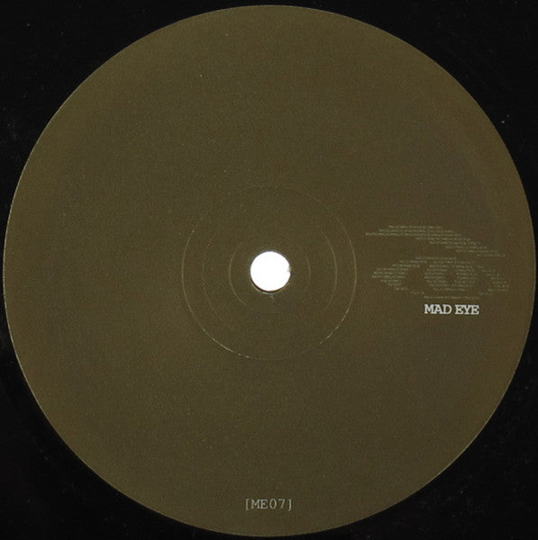 Adam Beyer & Agaric - California Gold - New 12" Single Record 2008 Mad Eye Sweden Vinyl - Techno / Minimal Techno