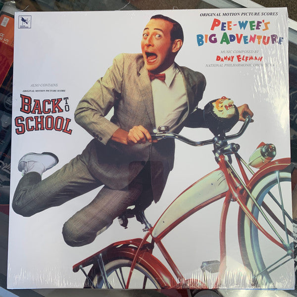 Danny Elfman – Pee-Wee's Big Adventure / Back To School - Original Motion Picture Scores - New LP Record 2019 Varèse Sarabande Vinyl - Soundtrack - Shuga Records