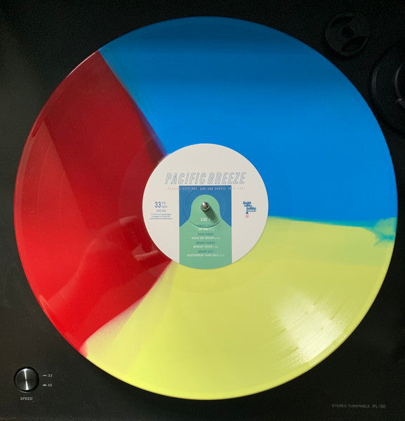 Various - Pacific Breeze: Japanese City Pop, AOR And Boogie 1976-1986 - Mint- 2 LP Record 2020 Light In The Attic Beach Ball Edition Tricolor Vinyl - Funk / Soul / City Pop / Boogie - Shuga Records