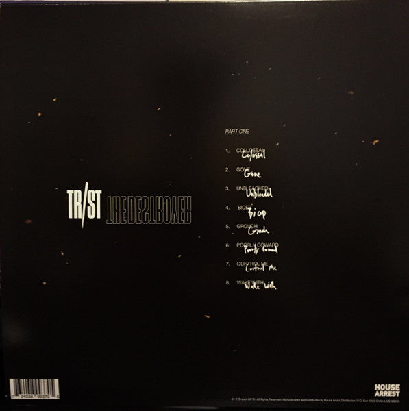 TR/ST – The Destroyer - Part One - New LP Record 2019 Grouch USA Black Vinyl & Insert - Electronic / Darkwave / Synth-pop - Shuga Records