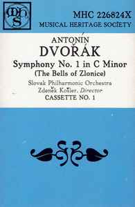 Antonín Dvořák, Slovak Philharmonic Orchestra, Zdeněk Košler – Symphony No. 1 In C Minor (The Bells Of Zionice) / Symphony No. 2 In B-Flat Major, Op. 4 (Cass 2) - Used Cassette 1983 Musical Hertiage Tape - Romantic - Shuga Records
