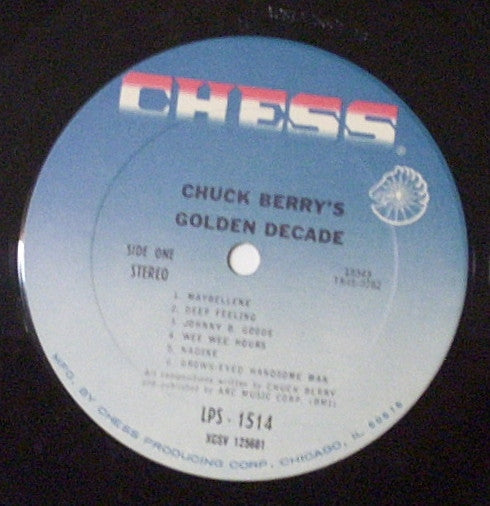 Chuck Berry - Chuck Berry's Golden Decade - VG+ (VG cover) 2 LP Record 1967 Chess USA Original Vinyl - Rock & Roll - Shuga Records