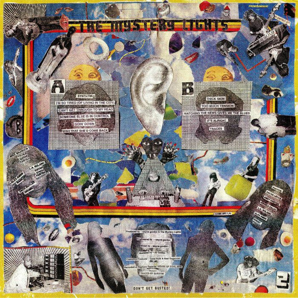 The Mystery Lights – Too Much Tension! - Mint- LP Record 2019 Wick USA Vinyl & Download - Garage Rock / Psychedelic Rock - Shuga Records