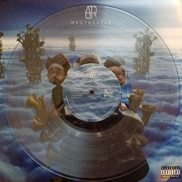 AJR – Neotheater - Mint- LP Record 2019 BMG USA Urban Outfitters Exclusive Clear Vinyl & Download - Pop Rock - Shuga Records